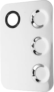 不錆鋼製メイクアップパレット 小型三格トレイ リップ コンシーラー ファンデーション混合用 プロ仕様 携帯便利 美容道具