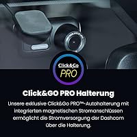 Nextbase® 222X Dashcam Front- und Rücksichtkamera | Parkmodus 24/7 | Full HD 1080p 30fps | 2,5-Zoll-Bildschirm | 140 Grad Betrachtungswinkel | Nachtsicht & Schleifenaufnahme | Click & Go Pro Halterung – Ansicht 3