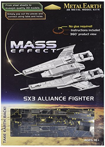 Preisvergleich Produktbild Metal Earth Mass Effect SX3 Alliance Fighter, 3D Laser-cut Model