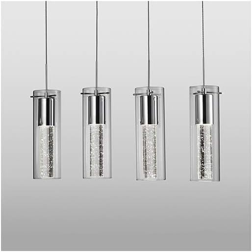 40% Off Discount Kuzco Lighting PD4404-CH 11.75 Inch 32W 4 LED Pendant, Chrome Finish with Clear Glass 🔥 Crazy Deals Kuzco Lighting PD4404-CH 11.75 Inch 32W 4 LED Pendant, Chrome Finish with Clear Glass