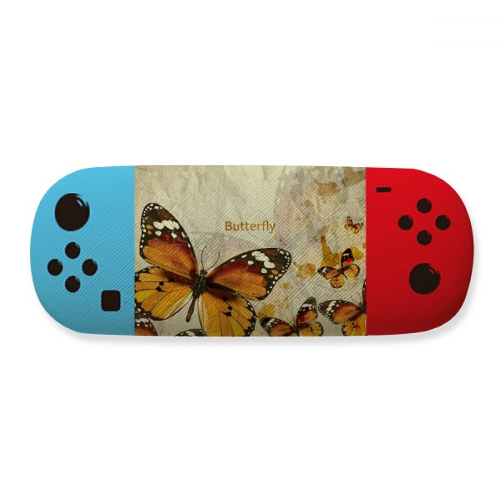 Étui de rangement en bois de qualité supérieure motif papillon d'automne gravé