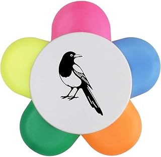 Azeeda 'Magpie Looking Back' Flower Shape Hig...