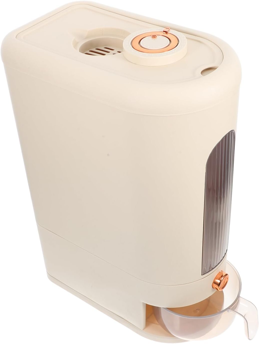 Airtight Rice Storage Dispenser Visual Measurement Grain Storage Container for Pantry Cereal Dispenser