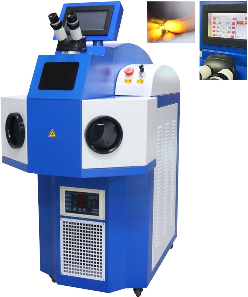 Jewelry Welding Machine Jewelry Spot Welder Jewelry 40J 150W 220V 1 Phase Desktop Laser Welder Jewelry Gold Silver Laser Welding Machine Jewelry Repair Tool