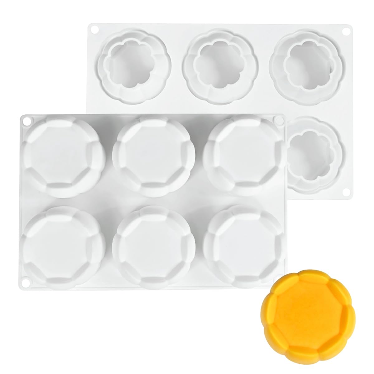 Moules 3D en silicone pour gâteau mousse, moule de cuisson anti-adhésif de qualité alimentaire pour dessert français, fondant, pâtisserie et chocolat (H_ tasse)
