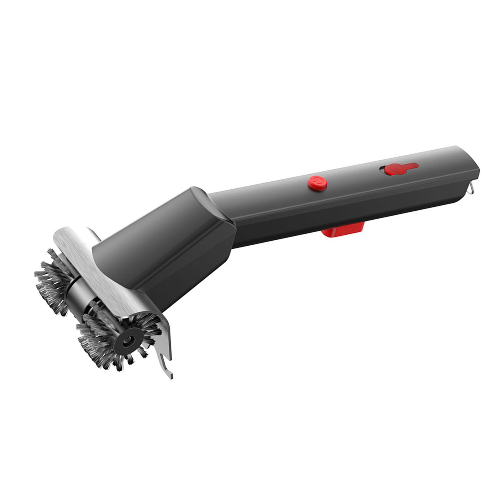 Jazuaiao Motorized Grill Scraper with Water-proof Design and Bright Light to Remove Stubborn Grease Easily LED Barbecue Brush