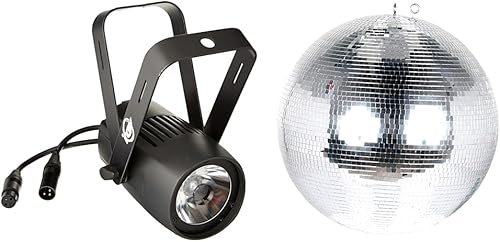 ADJ Products Sabre Spot RGBW LED Lighting & Accu Cable de 25 pies 3 pines verdadero cable dmx clasificado a 110 ohmios de extremo a extremo para