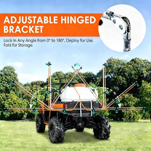 6 Nozzle ATV Sprayer Boom Wand Kit