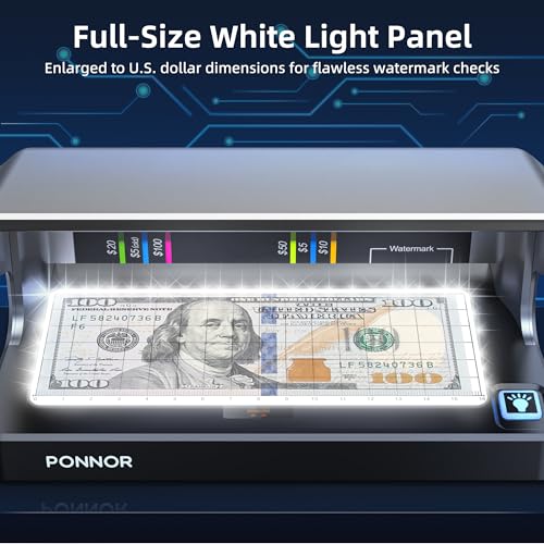 PONNOR AL-12 Dual UV Money Checker
