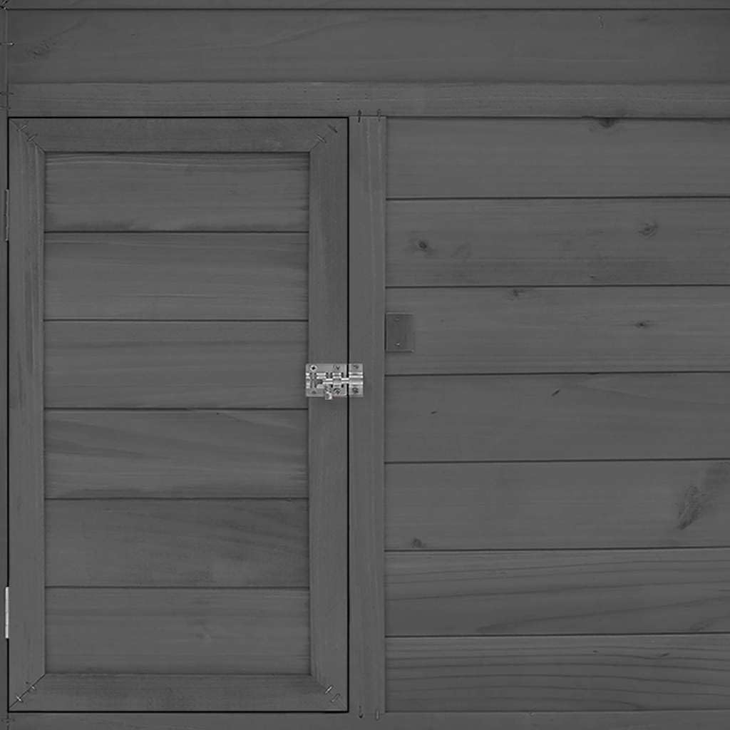Gallinero de madera con 2 cajas nido, gallinero, gallinero, gallinero, gallinero, gallinero, gallinero, gallinero de madera de abeto con bandeja de suelo, gris y blanco, 150 x 96 x 110