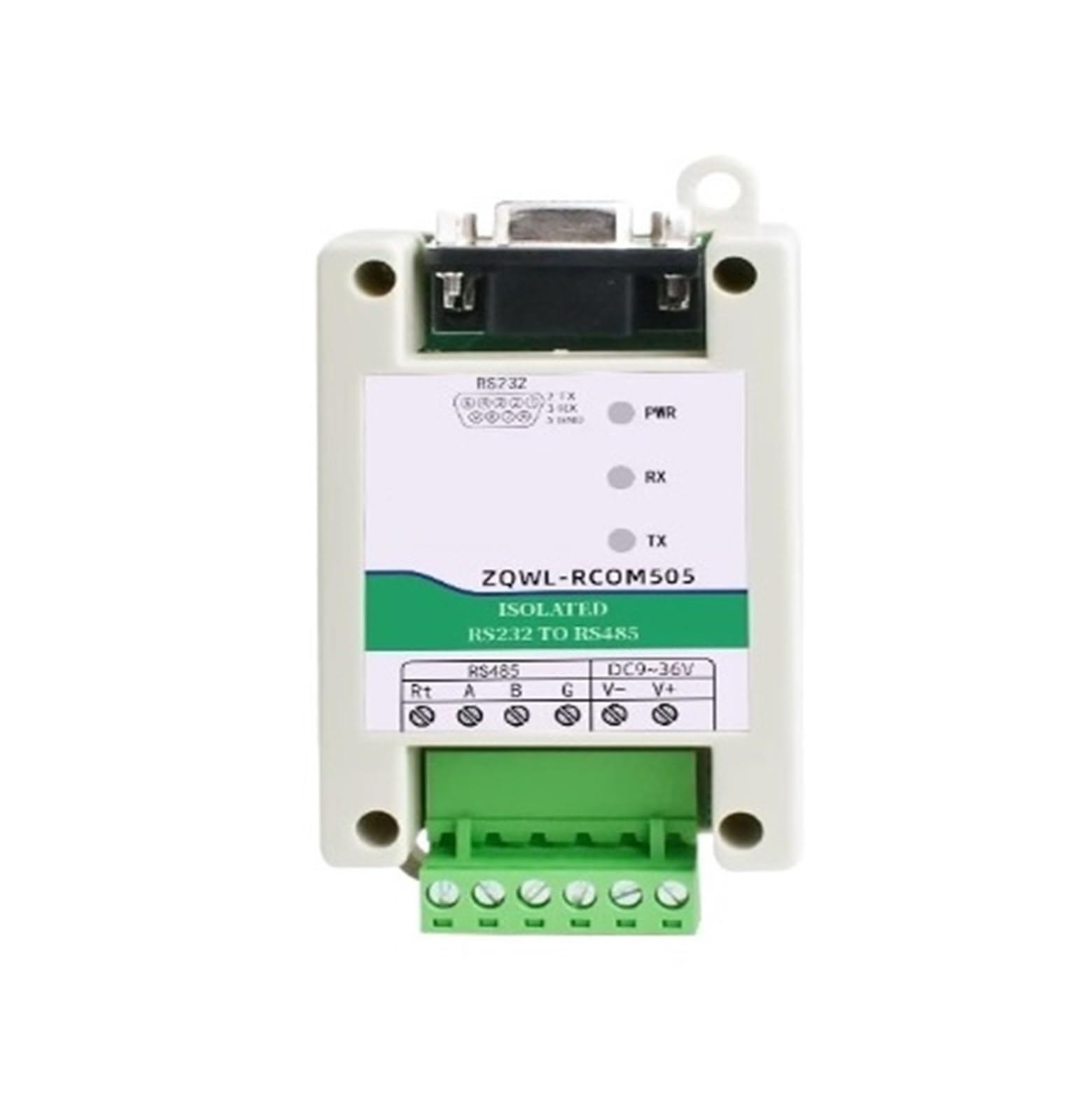 Convertitore seriale da RS232 a RS485, ZQWL-RCOM505
