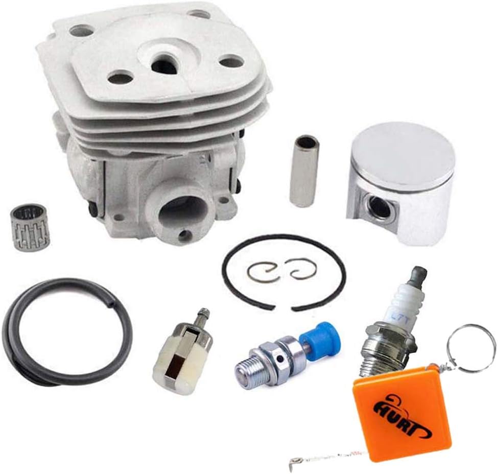 OxoxO Zylinder & Kolben Satz Für Husqvarna 357/359 – Ersatz Für 537 15 73-02, 47 Mm, Hochwertige Non-OEM Teile
