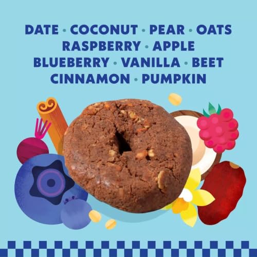 Once Upon a Farm Organic Power Wheels Bars, Blueberry, 30 Ct, Non-GMO | Once Upon a Farm Organic Power Wheels, Blueberry Crumble, Non GMO, No Added Sugar, 30 Bars - image 4