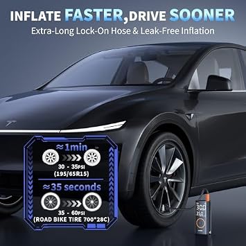OlarHike 4000mAh & 6000mAh Daily & Road Trip Tire Inflator Bundle