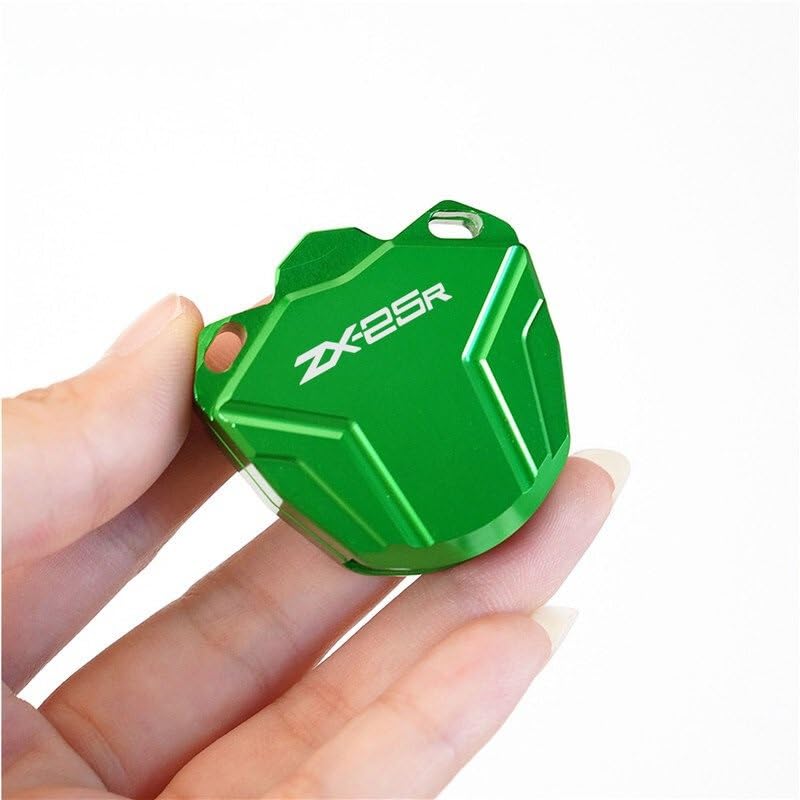 Amazon.co.jp: ロゴ付き ZX25R オートバイ CNC キーケース カバー
