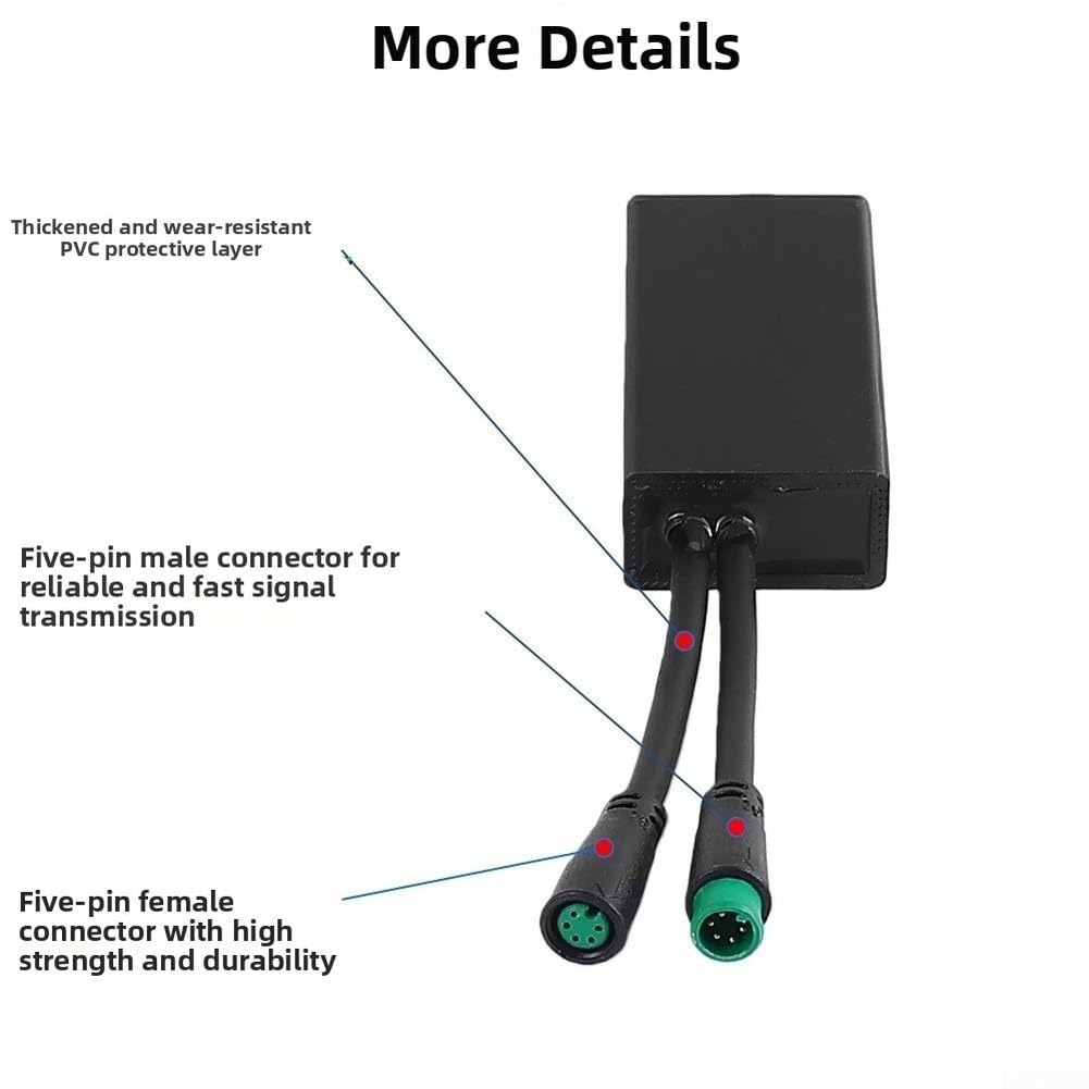 Controlador de velocidad de scooter eléctrico ajustable para una experiencia de conducción mejorada, hasta 30 km/h, diseño reforzado con PVC, adecuado para modelos Xiaomi 4Lite/4Ultra/3Lite