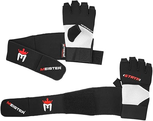 Miniatura 4 de Meister - Guantes interiores STRYK con EliteGel para boxeo y artes marciales mixtas, sustituye a las envolturas de las manos o al entrenamiento de