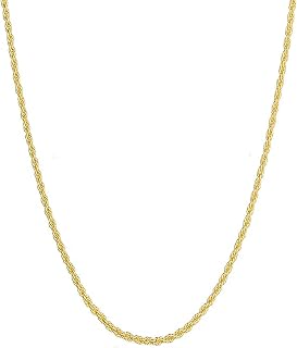 14k Yellow Gold Solid Rope Chain