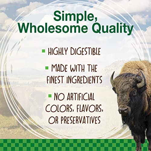 Image of Nylabone Healthy Edibles Wild Dog Treats, Bison Flavor, Small, 8 Count | Natural dog chew bones, made in the USA, highly digestible dog chews, long lasting chews for small dogs up to 20 lbs