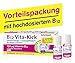 Produktbild tetesept B12 Vita-Kick Trinkampullen  Ergänzungsmittel mit hochdosiertem Vitamin B12 & Eiweißbausteinen - Himbeergeschmack  1 Packung à 18 Trinkfläschchen [Nahrungsergänzungsmittel]