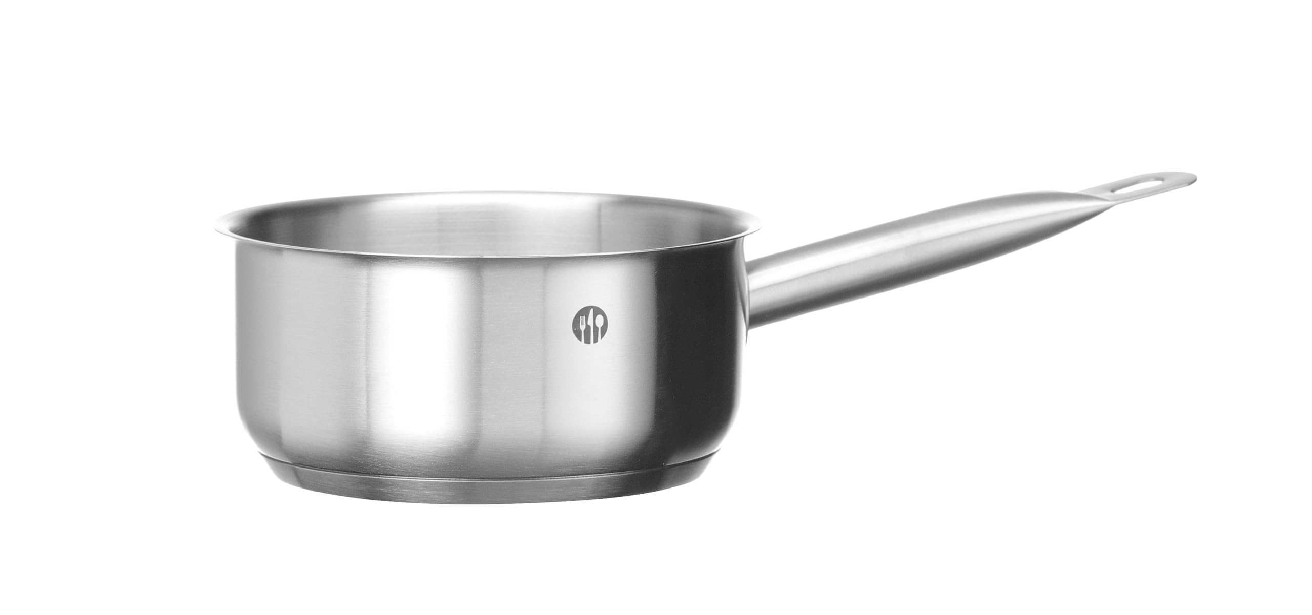 HENDI Plaque de cuisson à induction de table avec poêle et casserole, commande par bouton, 31 niveaux de puissance, 230V/3500W, 320x395x(H)95mm, verre, fer, acier inoxydable