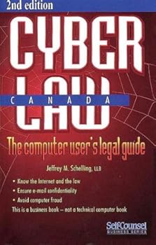 Paperback Cyberlaw Canada (Self-Counsel legal series) Book