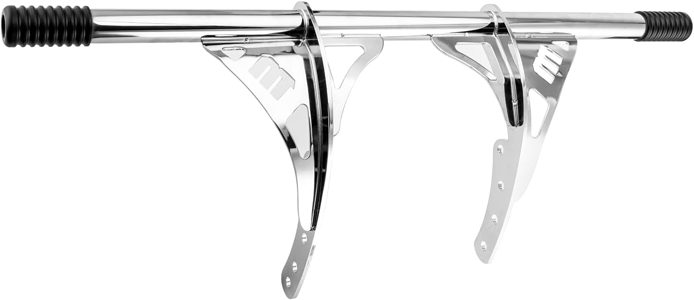 Wsays 1.25" Front Engine Guard Highway Peg Crash Bars Compatible with Harley Softail Street Bob FXBB Low Rider FXLR FXLRS FXLRST FXST 2018-2025, Chrome