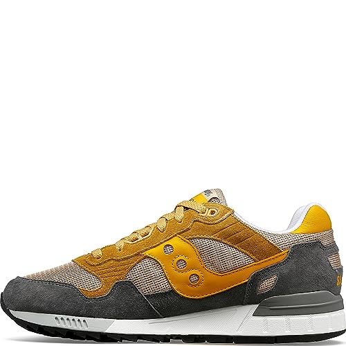 Saucony Shadow 5000 Grey-Curry running homme running gris jaune 44