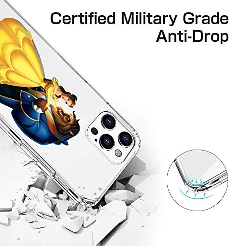 Iphone 12 Case Iphone 12 Pro Case Clear Case Cover Iphone Case (Beauty-And-The-Beast) #TOP3