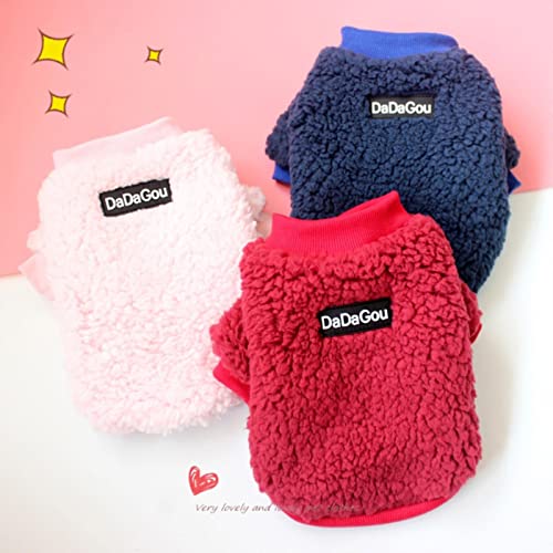 Vêtements de chien d'hiver chauds en molleton pour petits animaux - 4