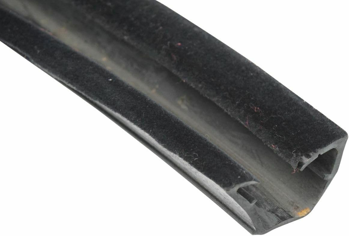 Glass Window Run Channel Seals Front Pair Set for Dodge for Dakota 1987-1996 Extended Cab Truck 55074937 55074936