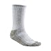 Carhartt Men's 2 Pack Full Cushion Steel-Toe Synthetic Work Boot Socks, Heather Grey, Shoe: 6-12