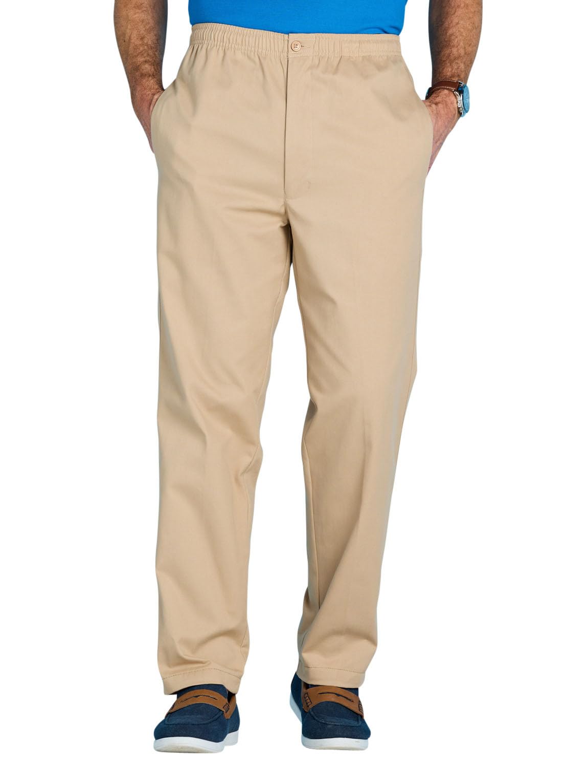 Chums| Men's | Comfort Fit Cotton Rugby Trousers | Elasticated Waistband with Drawcord | Comfort Fit Casual Mens Pants |