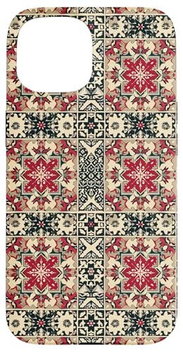 Palestinian Tatreez Pattern Case for iPhone 15