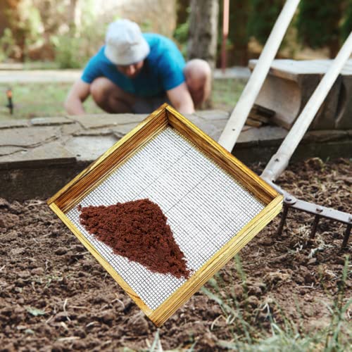 Tamis de sol pour purifier le compost de vos parterres - 4
