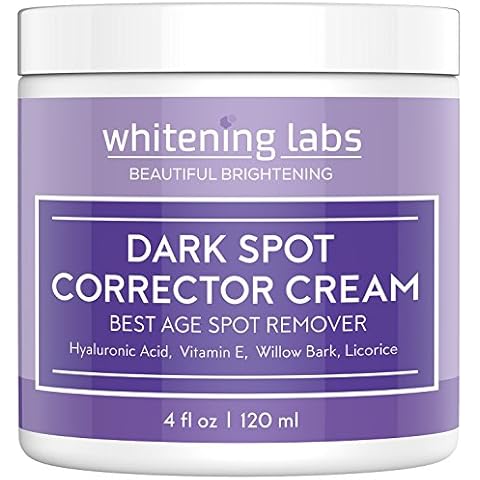 Whitening Labs Dark Spot Corrector - Anti-Aging Moisturizer for Face, Body, Sensitive Areas, Men & Women Cover