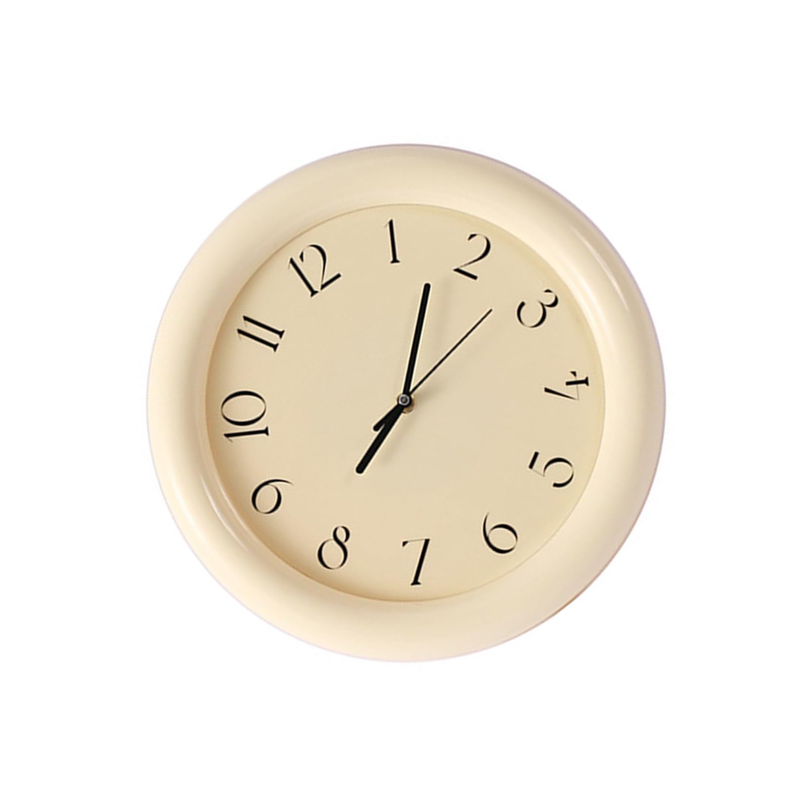 Horloge murale moderne Morain ronde et silencieuse pour salon
