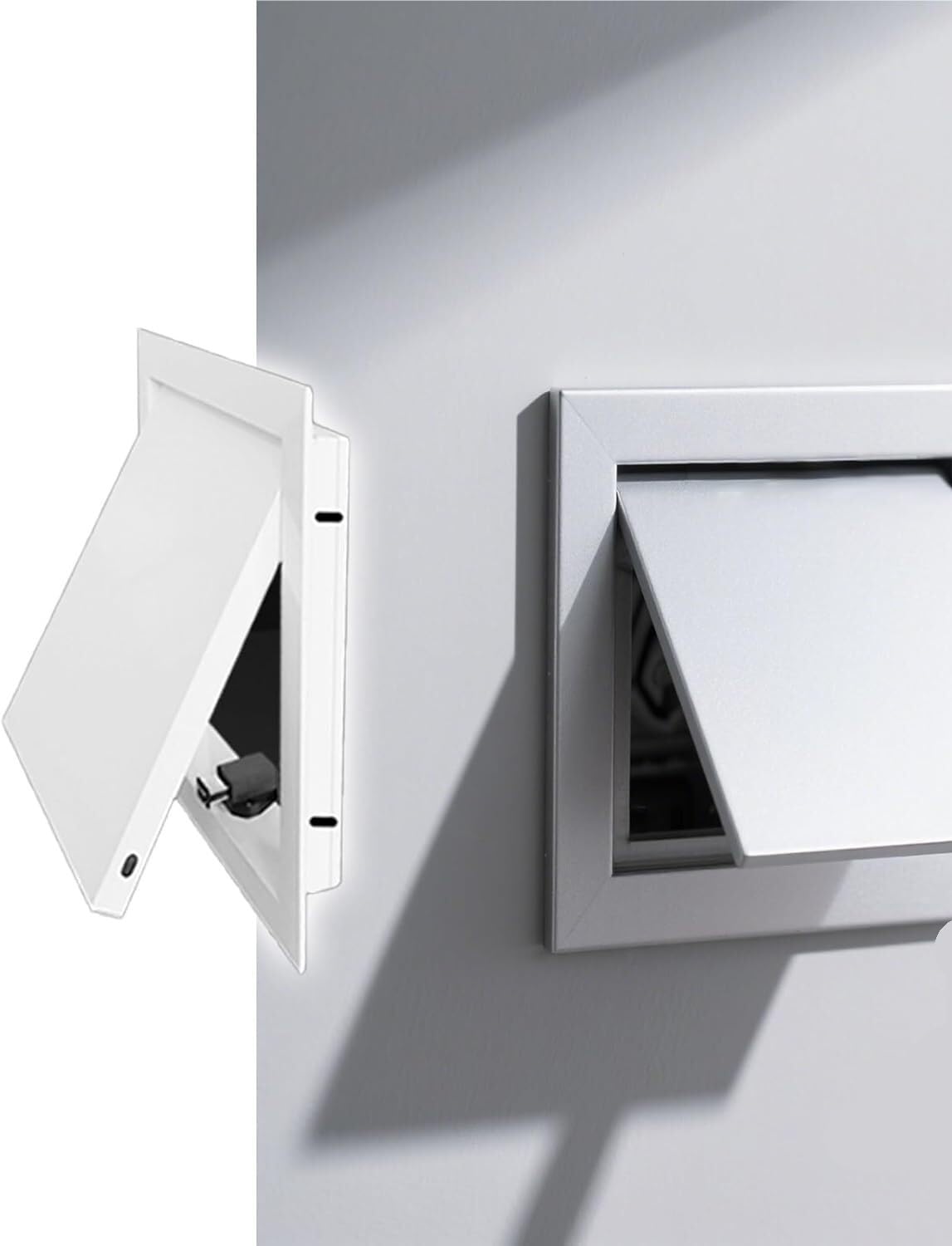 Fcoin One Color Push To Open Utility Access Door - Flush Mount Devise For Easy Access To Electrical & Plumbing Systems 1Pcs(787X787mm)