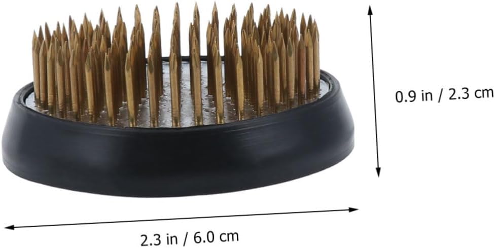 6cm Copper Flower Frog Round Pin for Flower Arrangement