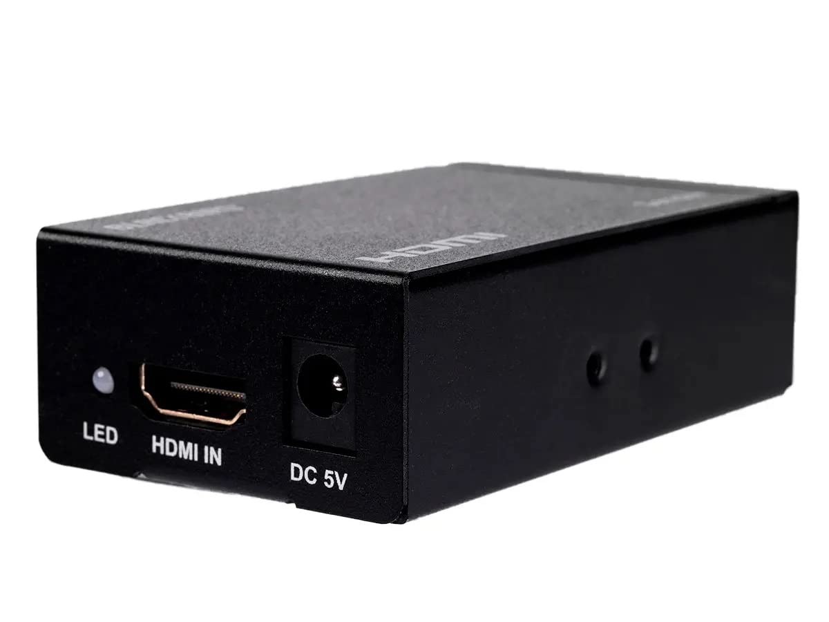 Monoprice Blackbird HDMI Extender su cavo coassiale fino a 100 metri (1080p@60Hz, larghezza di banda video 6,75Gbps, HDCP 1.1, per DVR e DVD