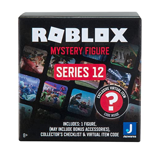 Roblox Action Collection - Series 12 Mystery Figure 6-Pack [Includes 6 Exclusive Virtual Items] #TOP2