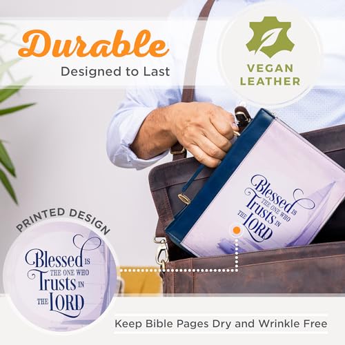 Couverture de la Bible zippée pour protéger les pages fragiles