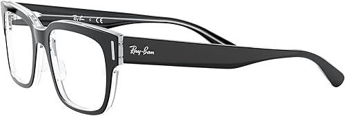 Vista 3 de Ray-Ban Men's Rx5388 Jeffrey Square Prescription Eyeglass Frames