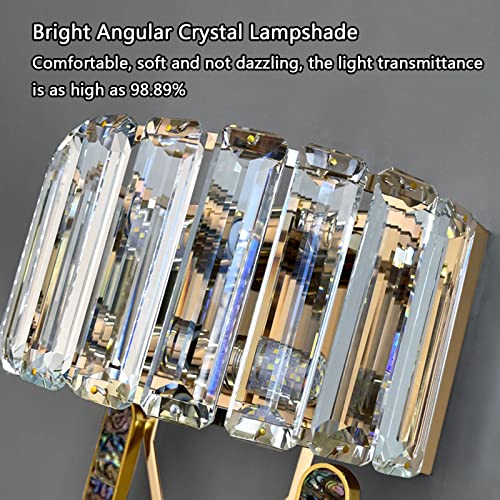 Aplique de pared decorativo for lámpara de cristal moderna JCAKES dormitorio sala de estar 3