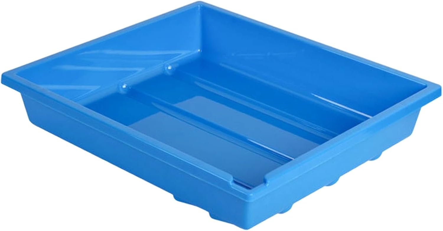 12 Inch Darkroom Developing Tray (30x25cm) Compatible with 4x5 & 8x10 Film - Anti-Leak Large Format Processing Tray- Blue