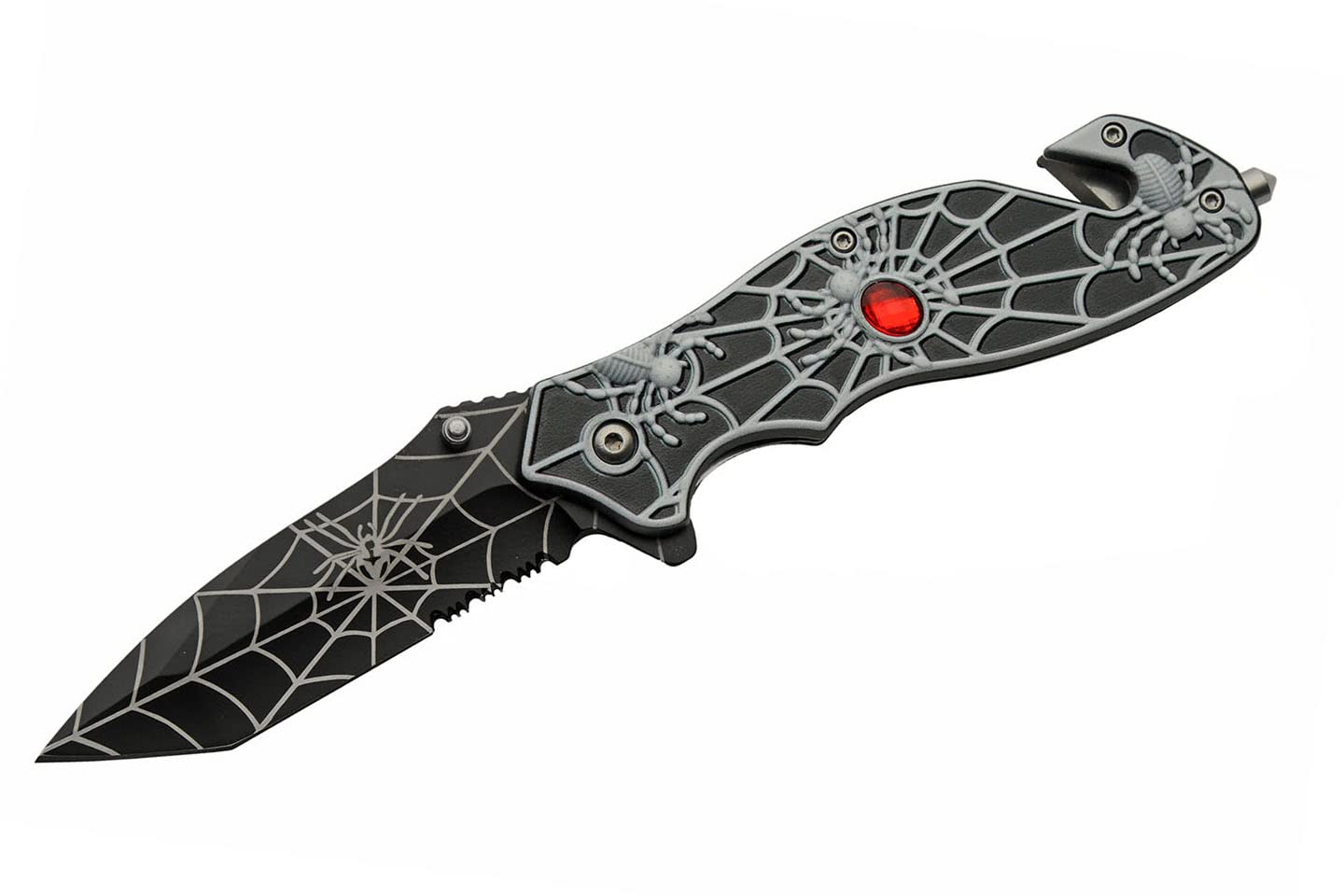 Amazon.com: SZCO Supplies 8” Black Spider Web Assisted Open