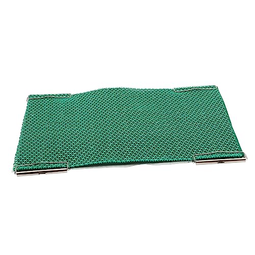 HEALEEP Terrarium Reptile Mats Lizard Carpet Bedding 50x30cm Green Sturdy Non-Slip Leak