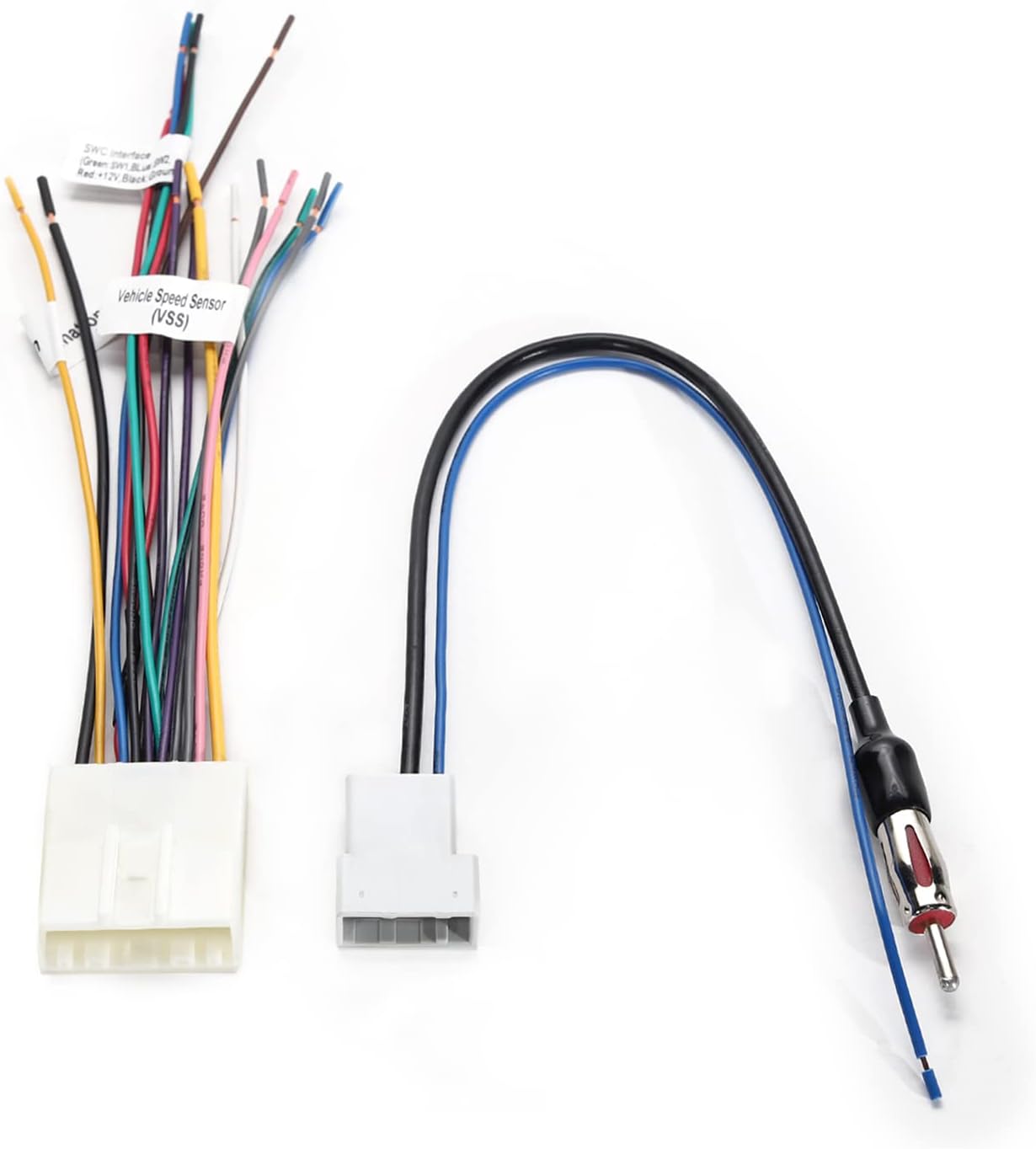 14-Pin Connector Metra 70-8901 93 - 94 Aftermarket Radio Wiring Harness Subaru Impreza Vehicle