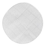 WEKAMOS Tela de Malla para Alfombra de 28x28 Cm Redonda, Lona Gancho de Pestillo, Material para Bordado Diy, Tapiz de Crochet para Manualidades y Decoración del Hogar