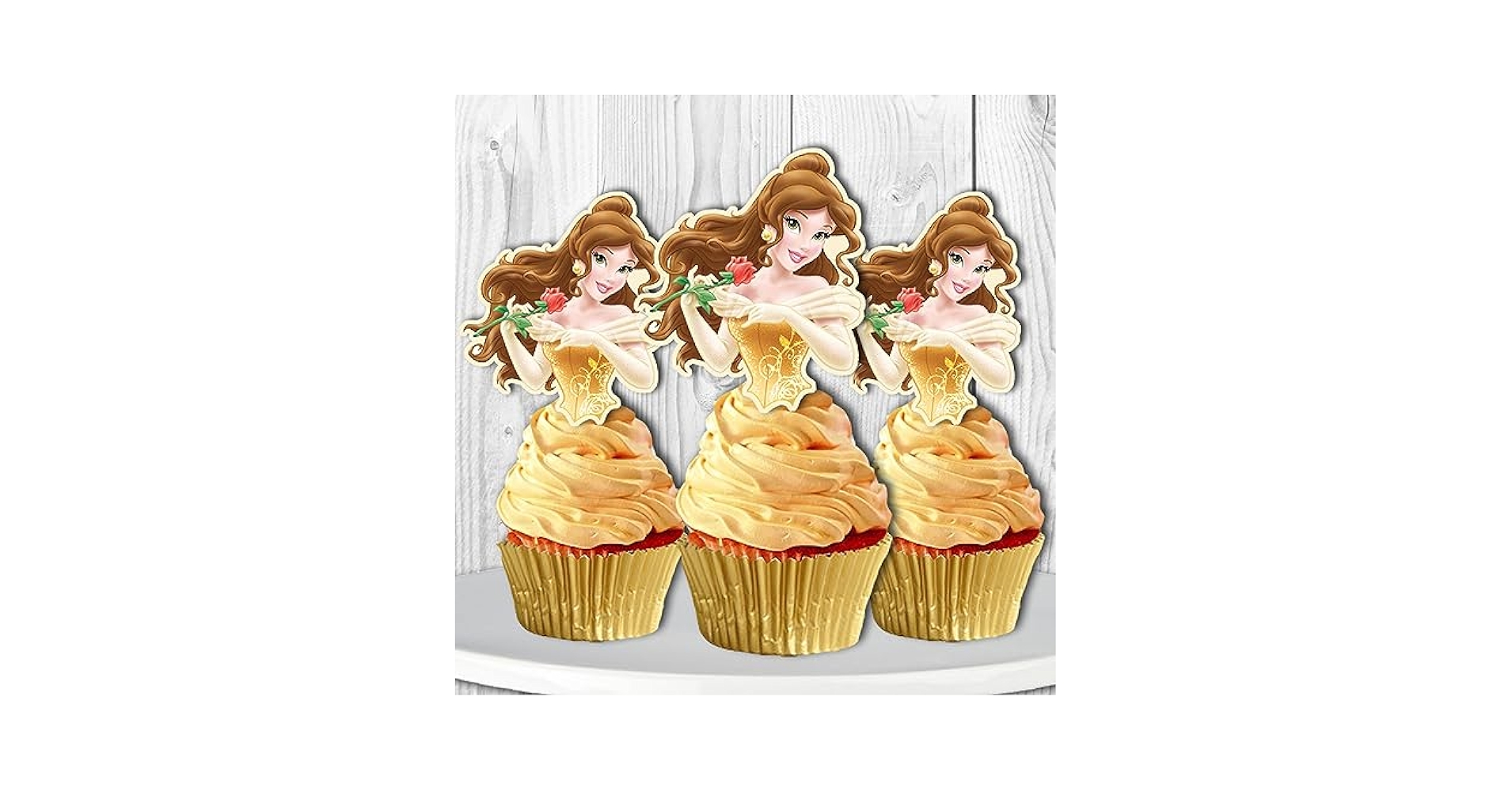 Amazon.com: Set of 12 Cupcake Toppers for Princess Belle Birthday Party : Home & Kitchen amazon-com-set-of-12-cupcake-toppers-for-princess-belle-birthday-party-home-kitchen